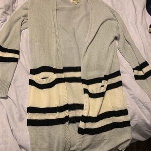 Striped Cardigan